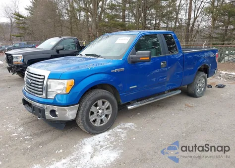 2012 Ford F-150 Xlt из США, поврежденный, VIN 1FTFX1ET6CFC52318